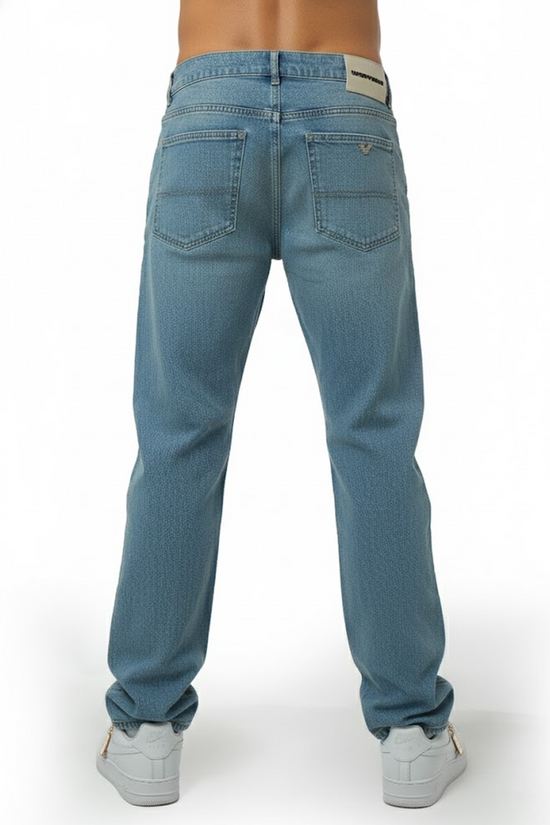 ARMANI Jean Demi Droite Light Blue Denim