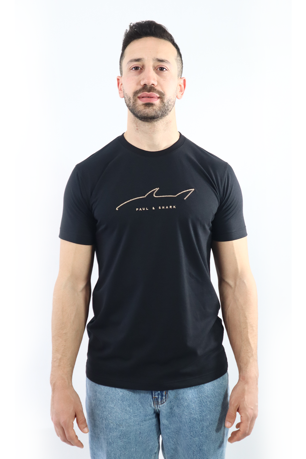 Paul & Shark T-shirt-Brodée Unisexe