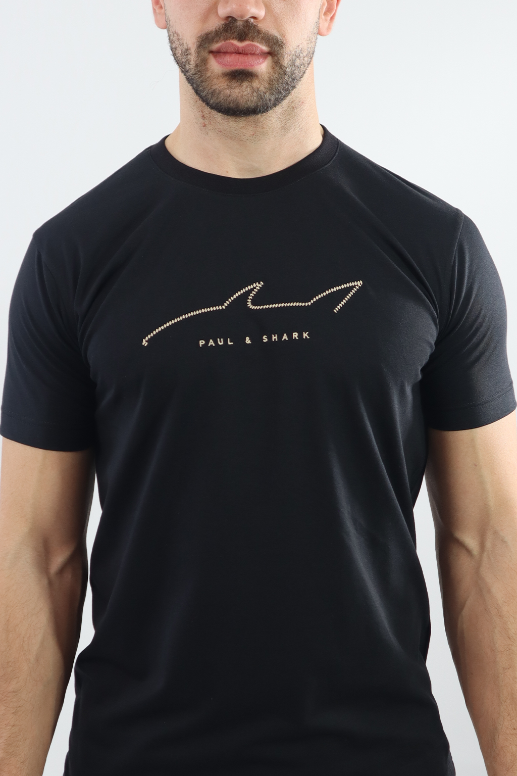 Paul & Shark T-shirt-Brodée Unisexe