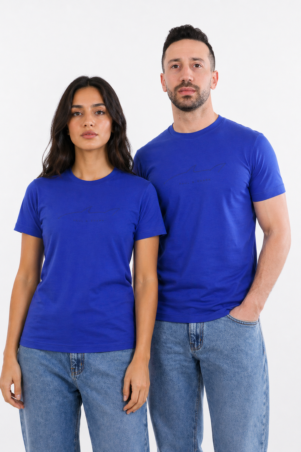 Paul & Shark T-shirt-Brodée Unisexe