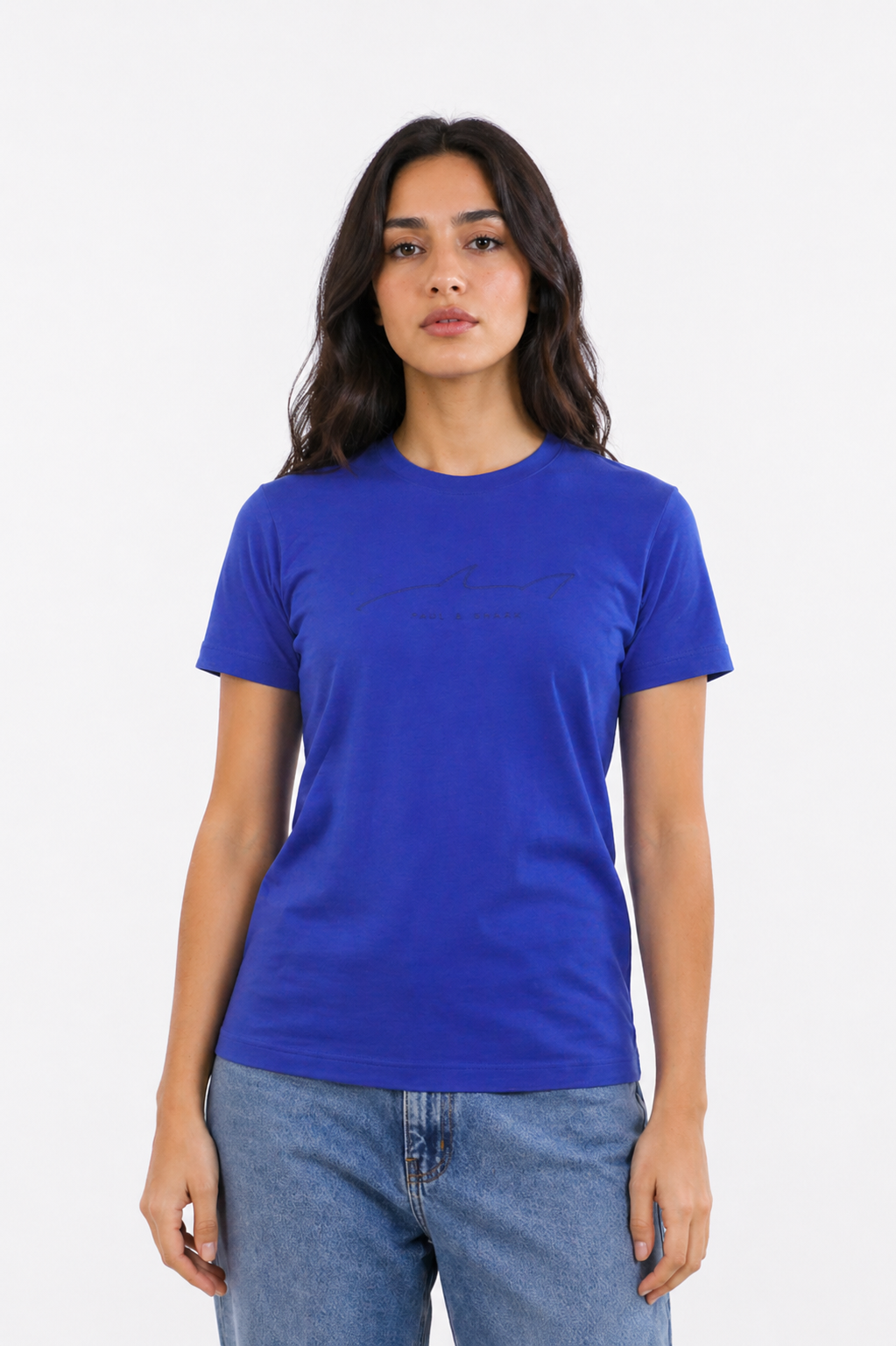 Paul & Shark T-shirt-Brodée Unisexe