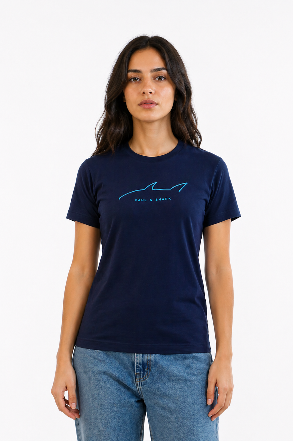 Paul & Shark T-shirt-Brodée Unisexe