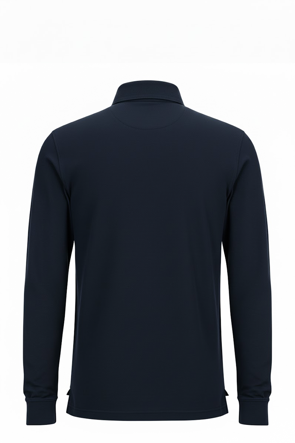Eden Park Polo à Manches Longues en Coton