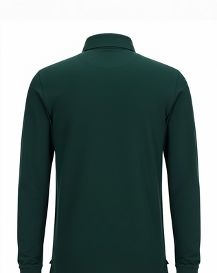 Eden Park Polo à Manches Longues en Coton