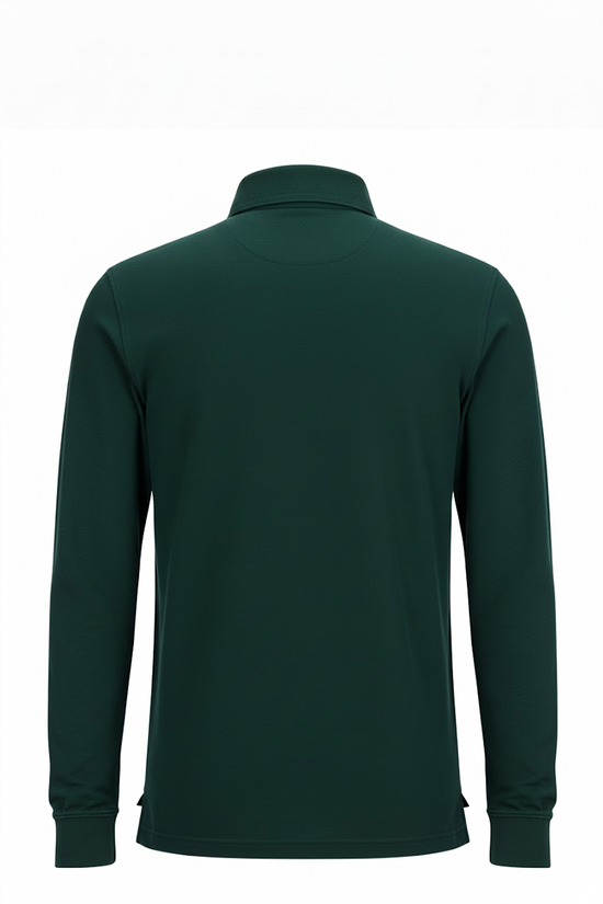 Eden Park Polo à Manches Longues en Coton