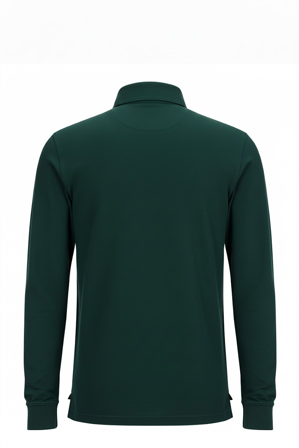 Eden Park Polo à Manches Longues en Coton