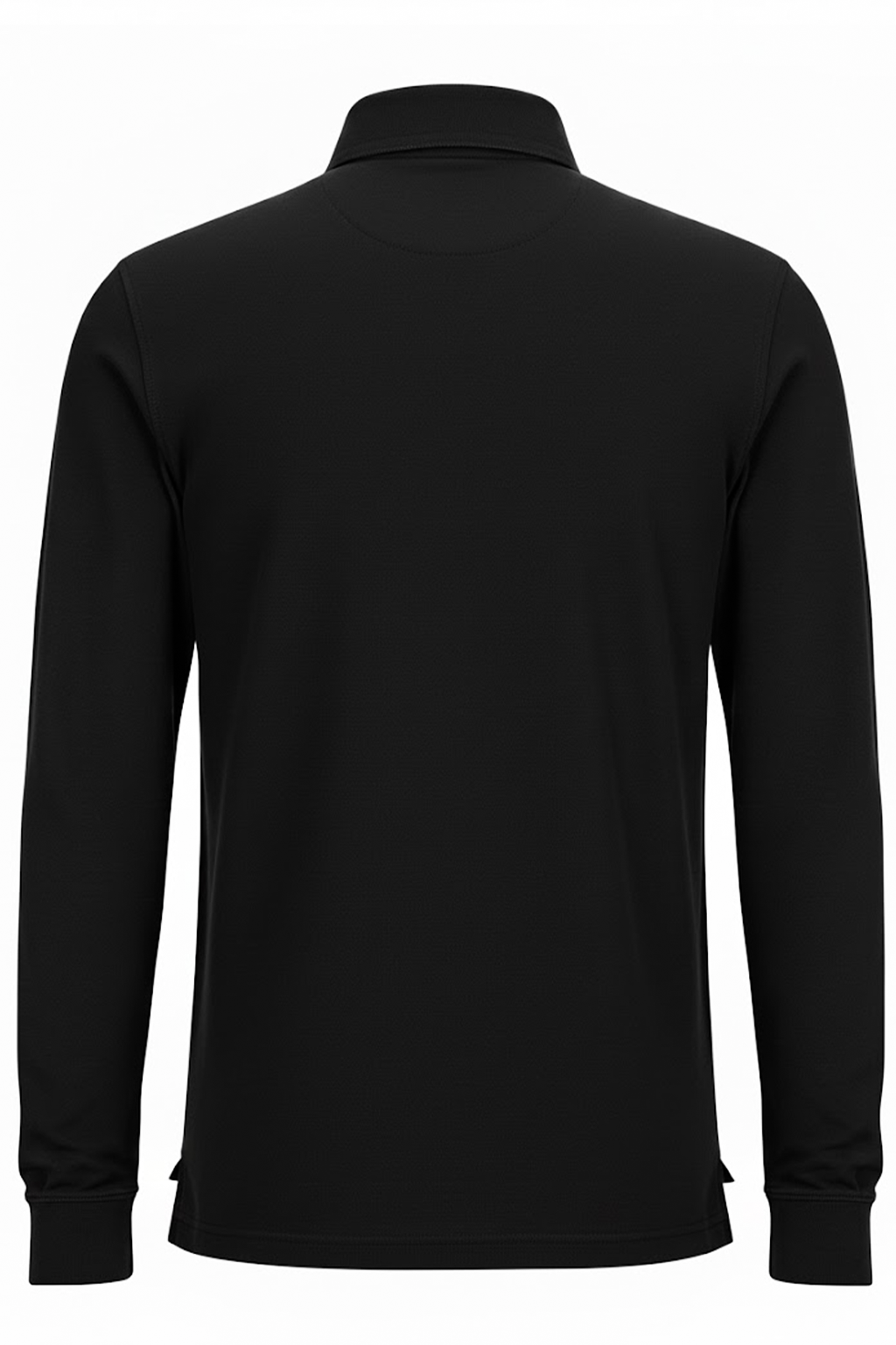 Eden Park Polo à Manches Longues en Coton