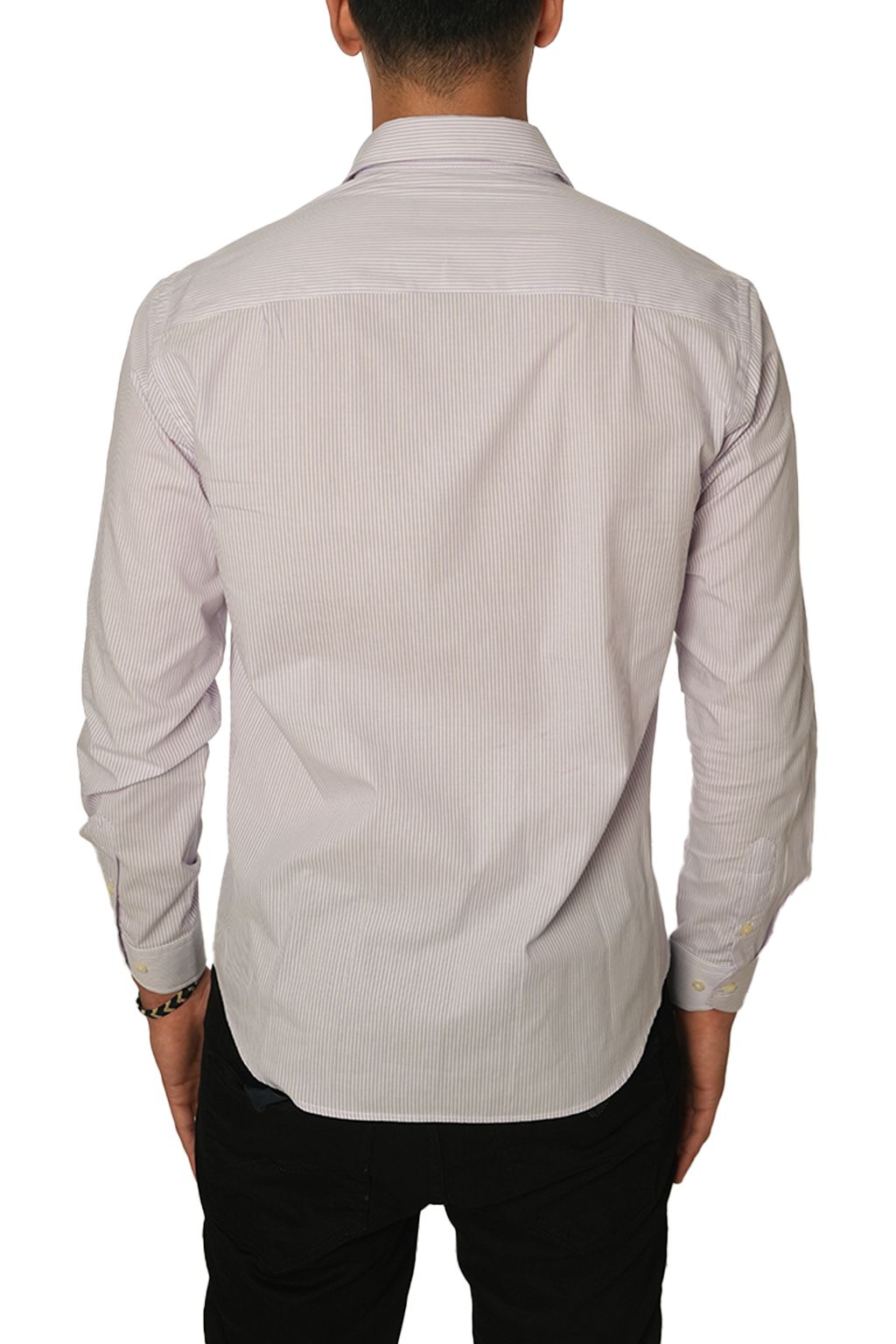 Façonnable Chemise à Rayures Poche sur le devant