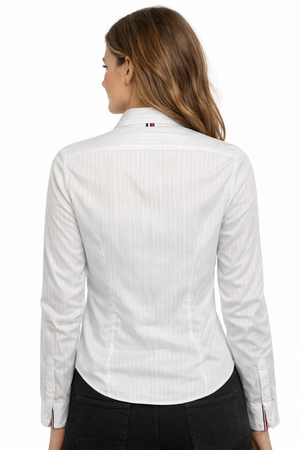Tommy Hilfiger Chemisier Slim Fit Stripped White
