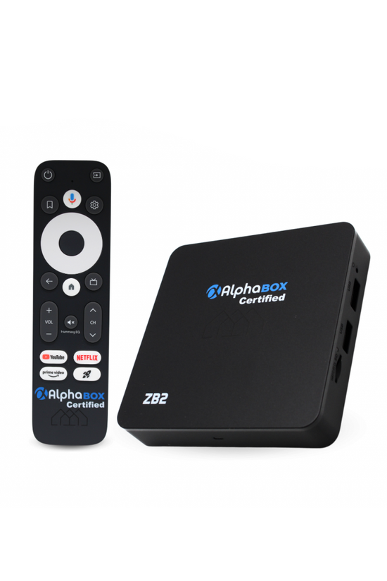 BOX ANDROID ALPHABOX CERTIFIED ZB2