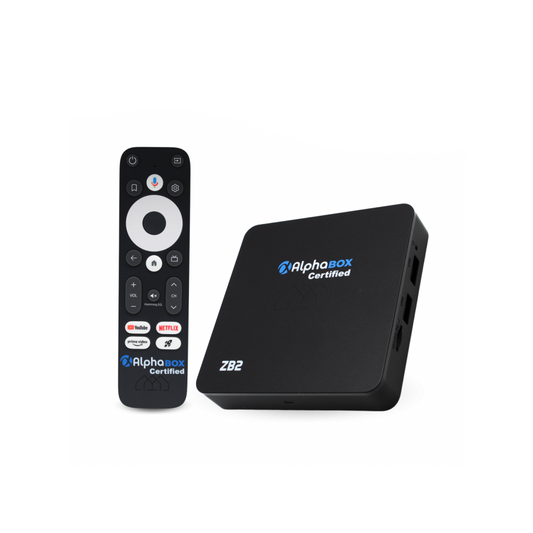 BOX ANDROID ALPHABOX CERTIFIED ZB2