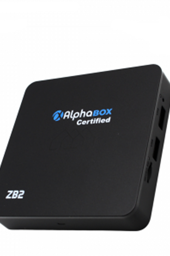 BOX ANDROID ALPHABOX CERTIFIED ZB2