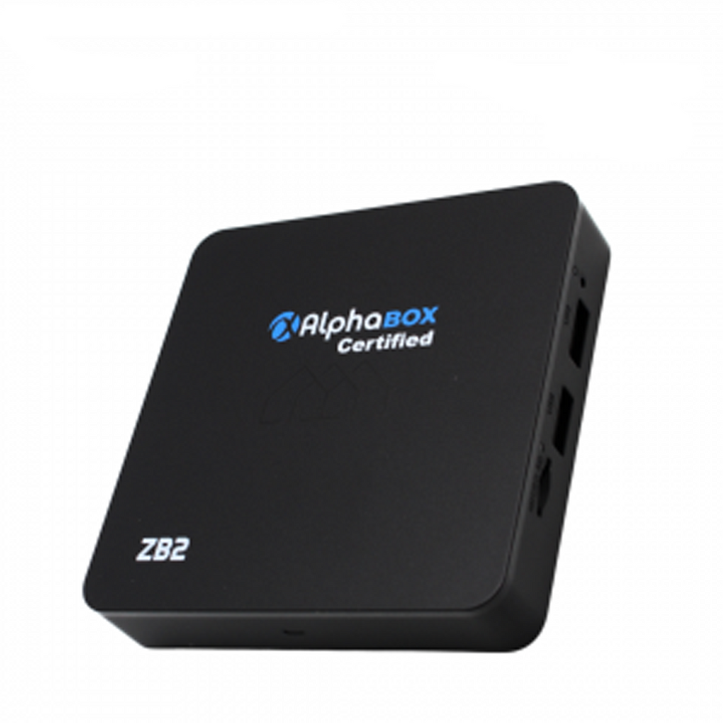 BOX ANDROID ALPHABOX CERTIFIED ZB2