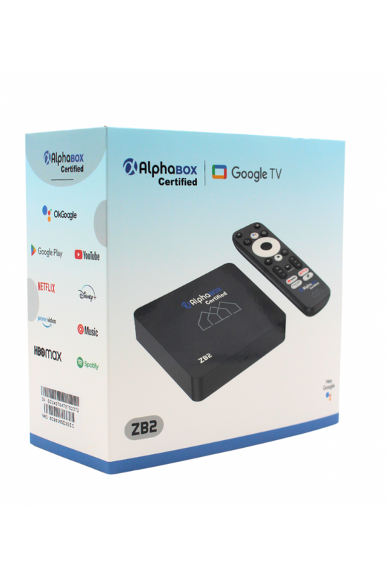 BOX ANDROID ALPHABOX CERTIFIED ZB2