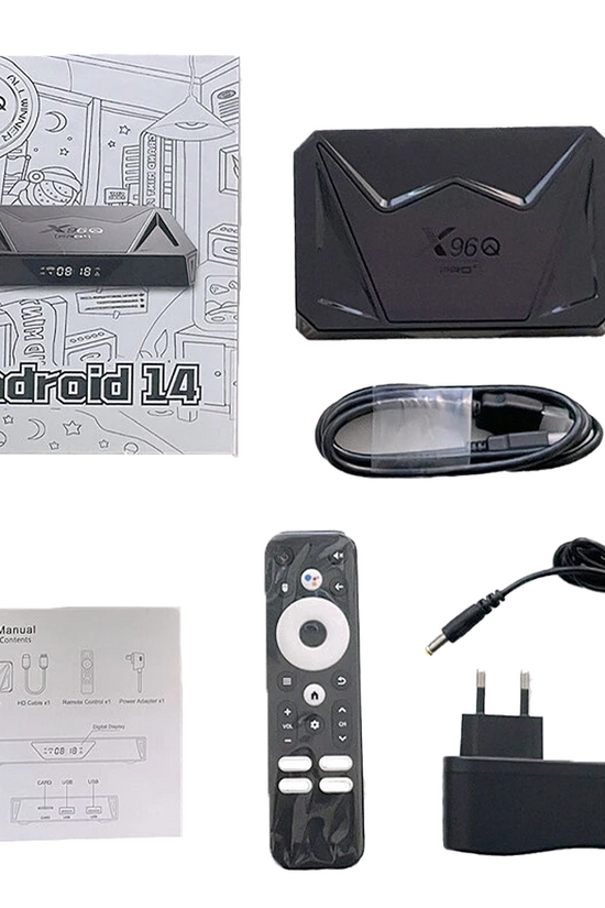 Box X96Q PRO+ 4+64G Android 14.0