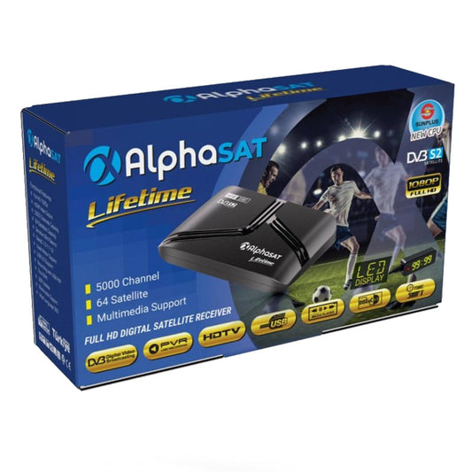 Récepteur AlphaSat Lifetime