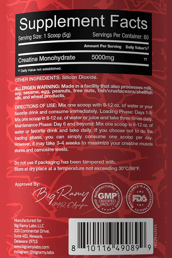 RED REX CREATINE 300G UNFLAVORED