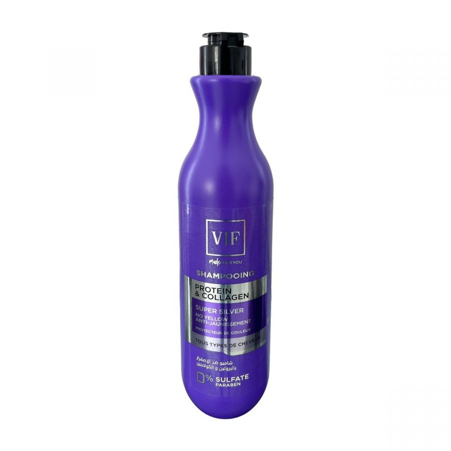 Shampoing Protéine&amp;Collagène Super Silver 500ml