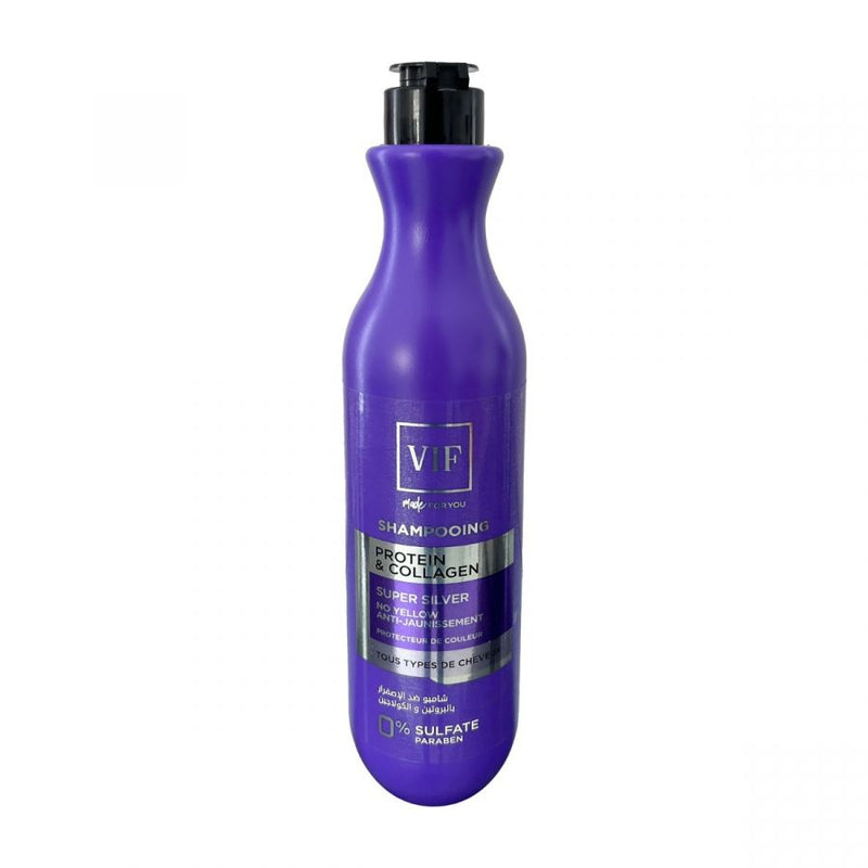 Shampoing Protéine&amp;Collagène Super Silver 500ml