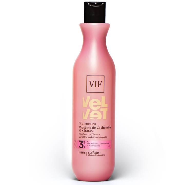 Shampoing Velours Tous Types De Cheveux 500ml