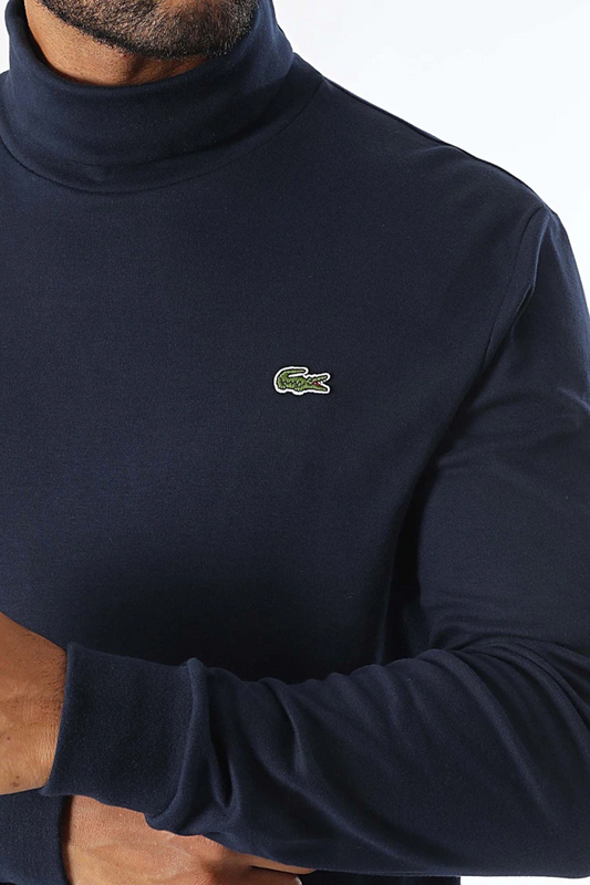 Lacoste T-shirt à manches longues col roulé