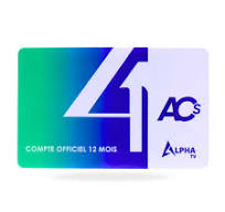 Carte Abonnement ALPHA IPTV TAALIMIYA DIWAN SPORT 12-MOIS