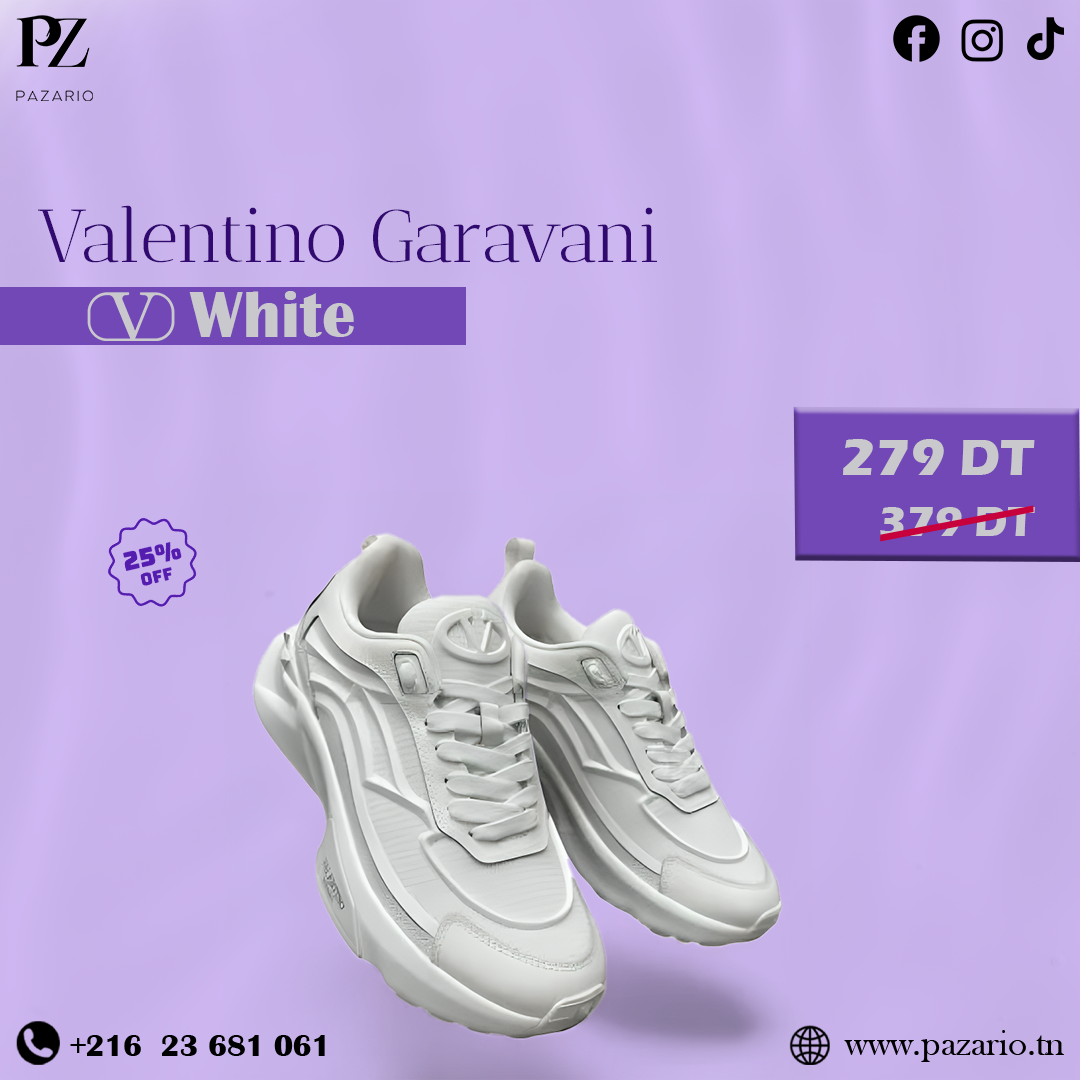 Valentino Garavani Gumboy all White