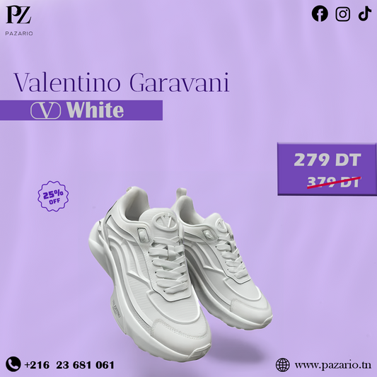 Valentino Garavani Gumboy all White