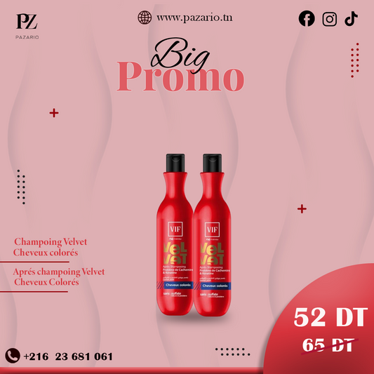 PACK VIF ( CHEVEUX COLORES )