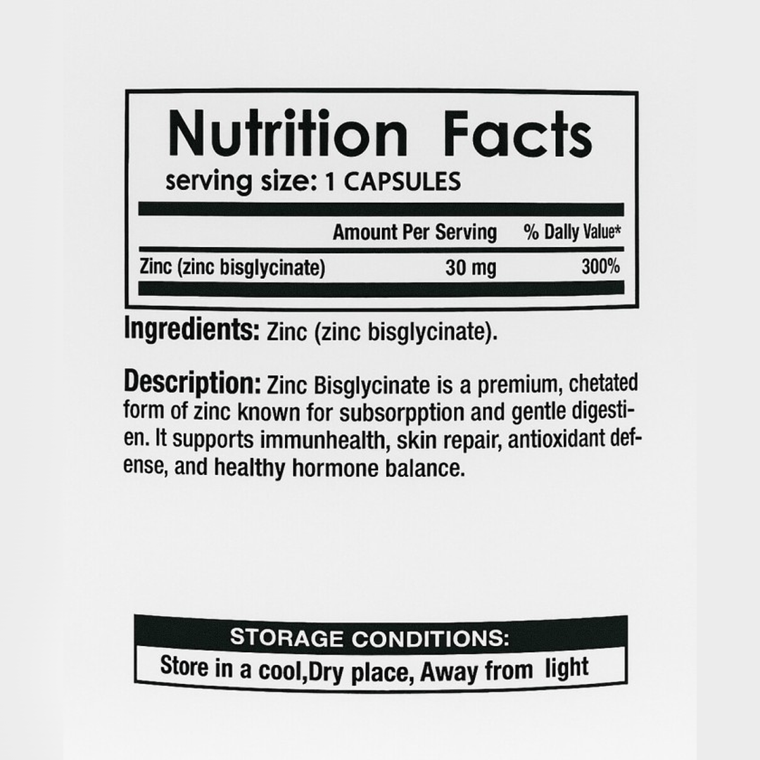 Zinc Bisglycinate - GSN | 30 mg
